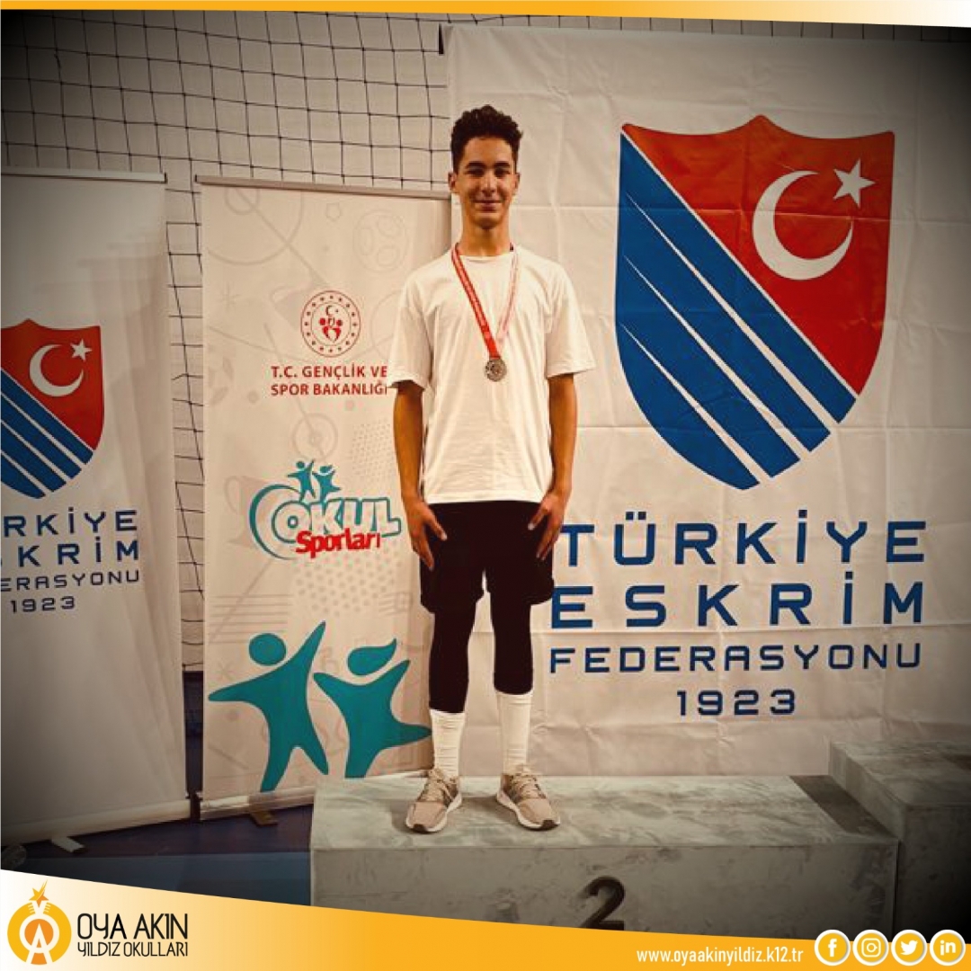 Okullar Arası Eskrim Turnuvasında Ankara İkinciliği
