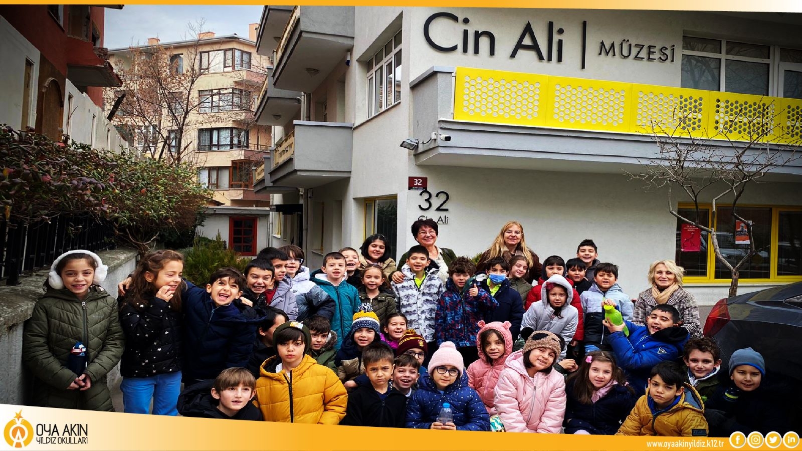 Portakal Çiçeği İlkokulu Cin Ali Müzesi'ni Ziyaret Etti