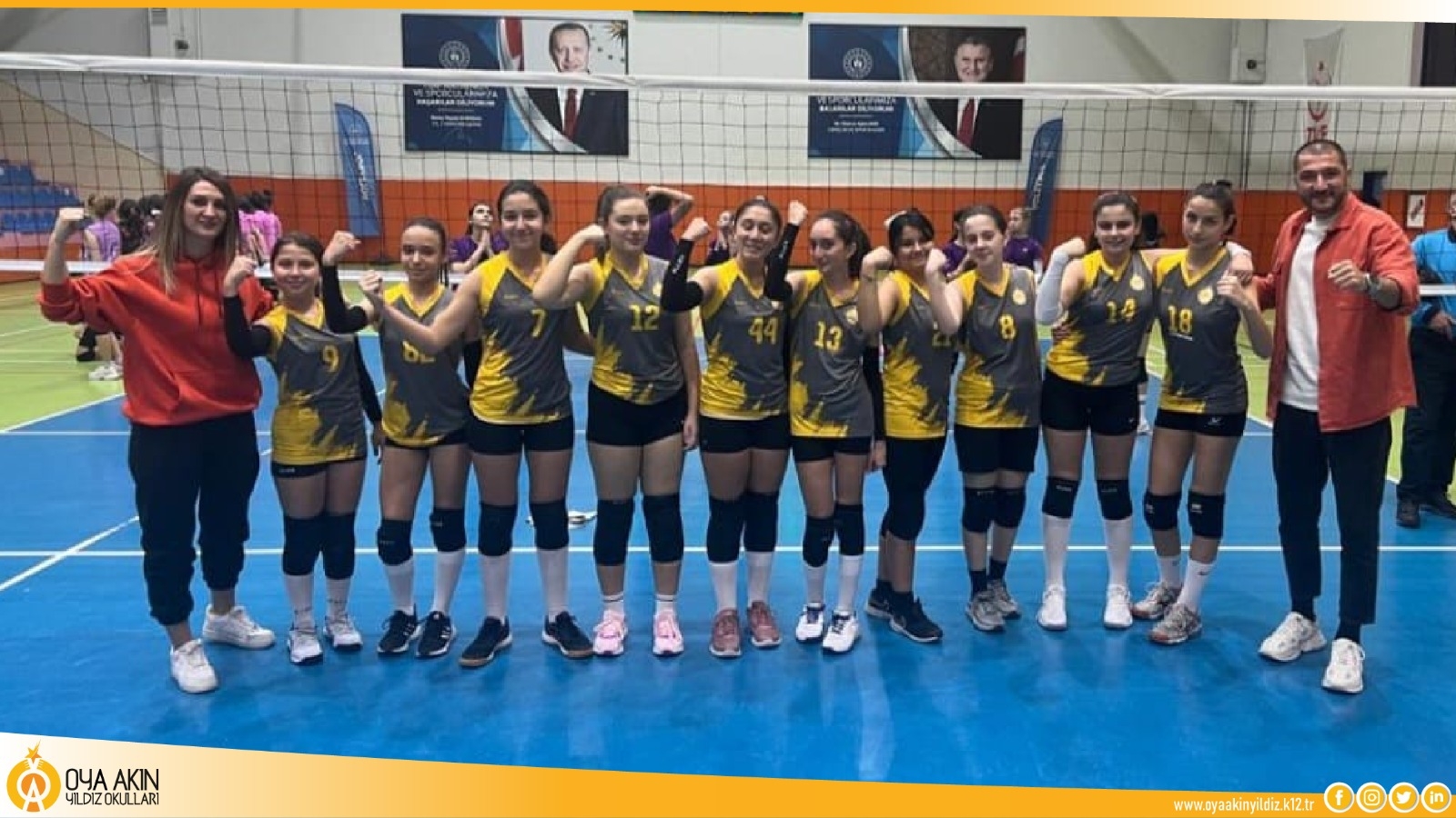 Küçük Kız Voleybol Takımımız Galibiyeti