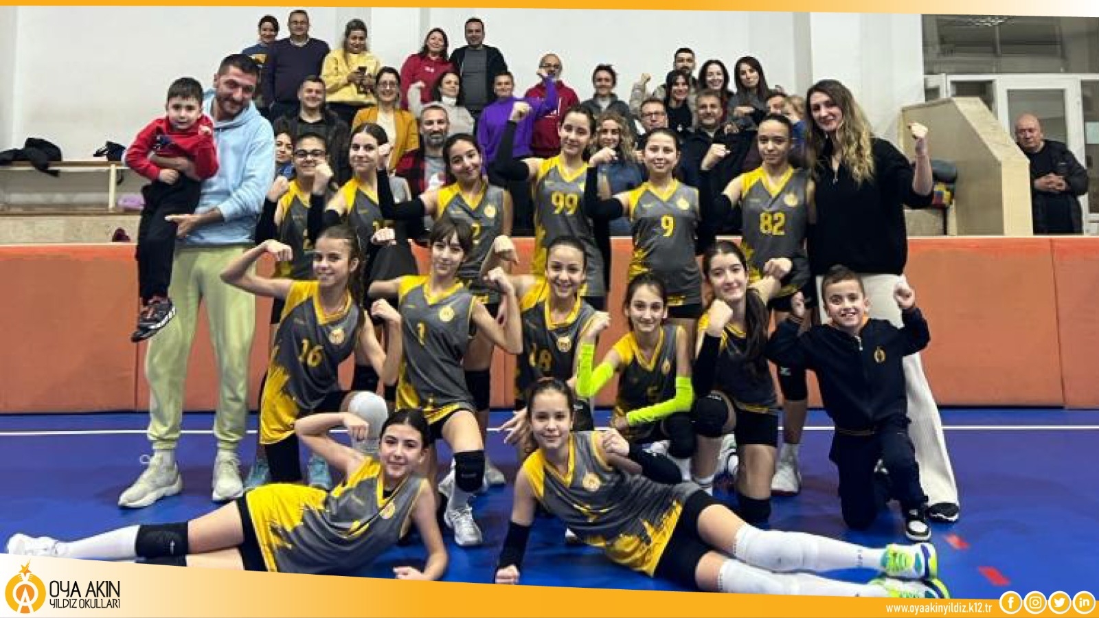 Oya Akın Yıldız Spor Kulübü Midi Voleybol Takımımız Başarısı