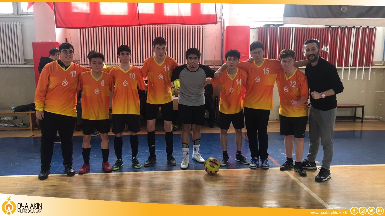 Oya Akın Yıldızlar Anadolu ve Fen Lisesi Futsal Takımımızın İlk Maçındaki Galibiyeti