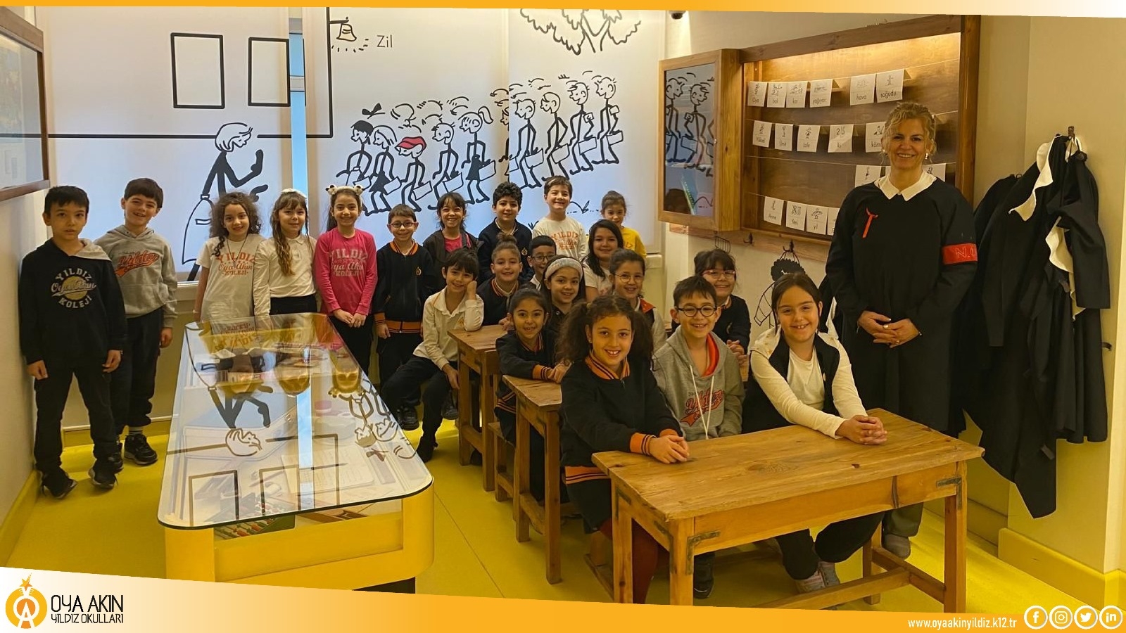 Oya Akın Yıldız Portakal Çiçeği İlkokulu 2. Sınıf Öğrencilerimizle Cin Ali Müzesi'ni Ziyaret Ettik