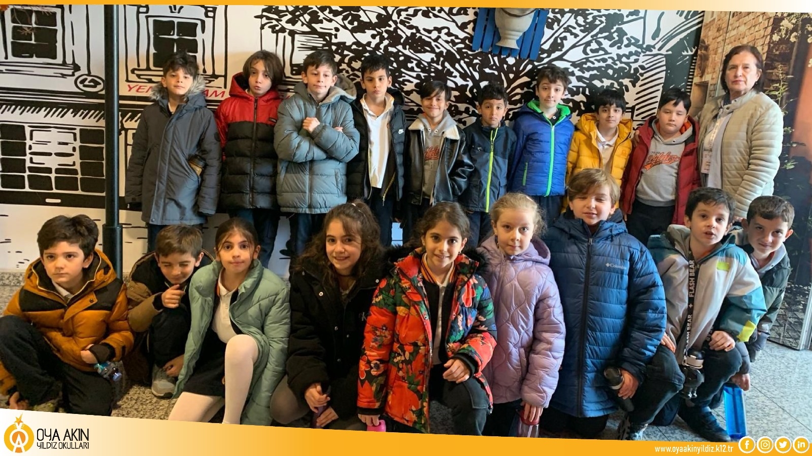 Oya Akın Yıldız Portakal Çiçeği İlkokulu 3. Sınıf Öğrencilerimizle Evrensel Değerler Müzesi’ni Ziyaret Ettik