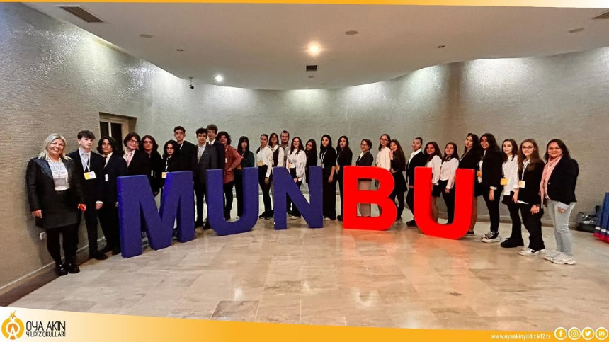 Oya Akın Yıldız Schools MUN Club is taking part in the first annual session of MUNBU Workshop which is being held on 14-15 October 2023 at Bilkent University. Delegates all around Turkey are debating on global issues. We are proud of our students.
