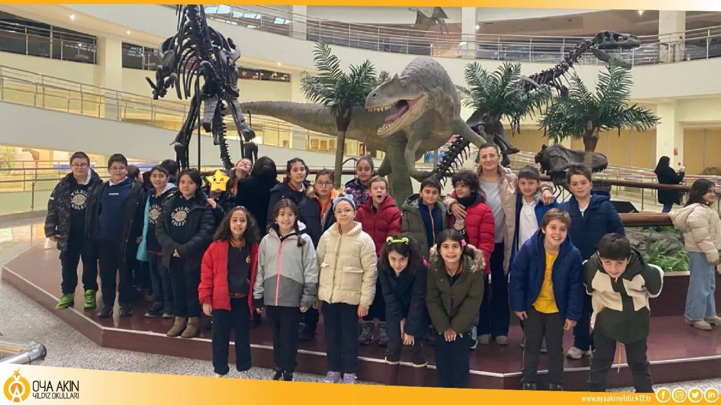 Oya Akın Yıldız Oran İlkokulu 4. sınıf &ouml;ğrencilerimiz ile Şehit Cuma Dağ Tabiat Tarihi M&uuml;zesi'ni ziyaret ettik.