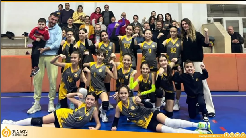Oya Akın Yıldız Spor Kul&uuml;b&uuml; Midi Voleybol Takımımız Bağlıca Spor Kul&uuml;b&uuml;n&uuml; 3-0 skorla yenmiştir. Filenin Yıldızlarını ve teknik ekibi tebrik ediyoruz.