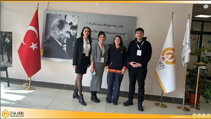 10.01.2024 tarihinde yapılan T&uuml;rkiye geneli OKULİSTİK deneme sınavında okulumuz 8/A sınıfı &ouml;ğrencimiz Tuğ&ccedil;e Kaya t&uuml;m soruları doğru cevaplayarak T&Uuml;RKİYE BİRİNCİSİ olmuştur.