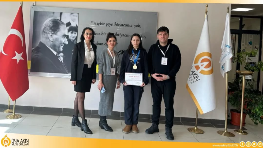 Türkiye Buz Pateni Federasyonu'nun 9-11 Şubat 2024 tarihleri arasında Ankara'da düzenlediği Senkronize Buz Pateni Türkiye Şampiyonası'nda okulumuz 7A sınıfı öğrencimiz Sanem Şişman Mixed Age- 1 1. si olmuştur.