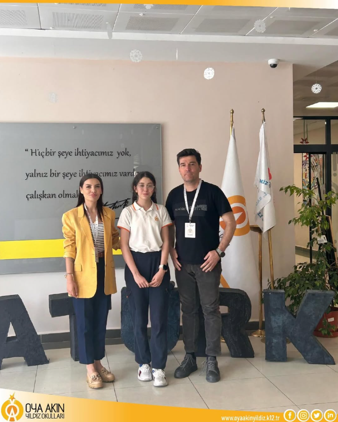 19.04.2024 tarihinde yapılan T&uuml;rkiye geneli SEBİT LGS - 6 deneme sınavında okulumuz 8/A sınıfı &ouml;ğrencimiz Tusem Nur Peker t&uuml;m soruları doğru cevaplayarak T&Uuml;RKİYE BİRİNCİSİ olmuştur. &Ouml;ğrencimizi kutluyor, başarılarının devamını 