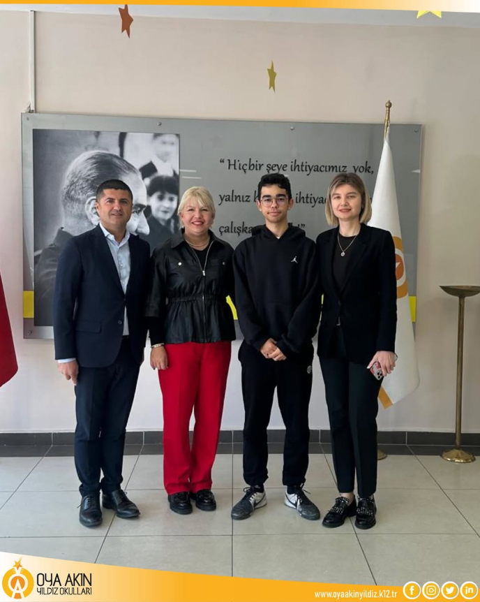 Our student, K&uuml;rşat Alp ESER, is a seasoned 10th Grader who tackled the challenges of the H-Specpol Committee. His insightful interventions and collaborative spirit earned him a well-deserved Honourable Mention, a testament to his leadership and critica
