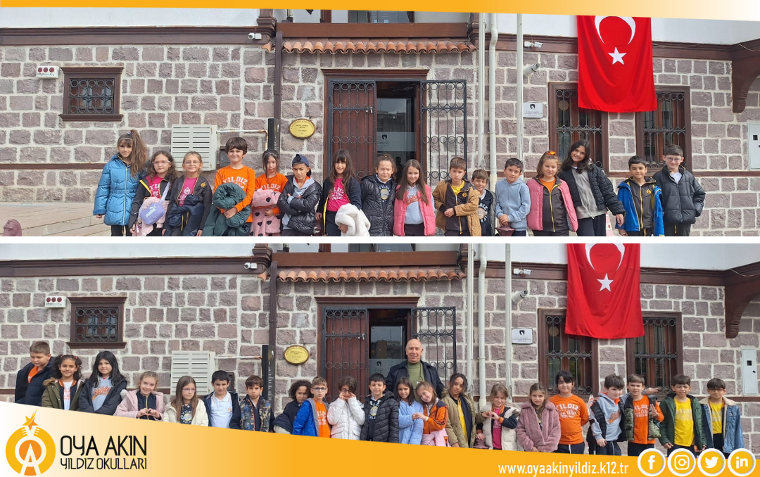Oya Akın Yıldız Oran İlkokulu olarak, 3. sınıf &ouml;ğrenci ve &ouml;ğretmenlerimizle birlikte G&ouml;kyay Satran&ccedil; M&uuml;zesi&rsquo;ni ziyaret ettik!